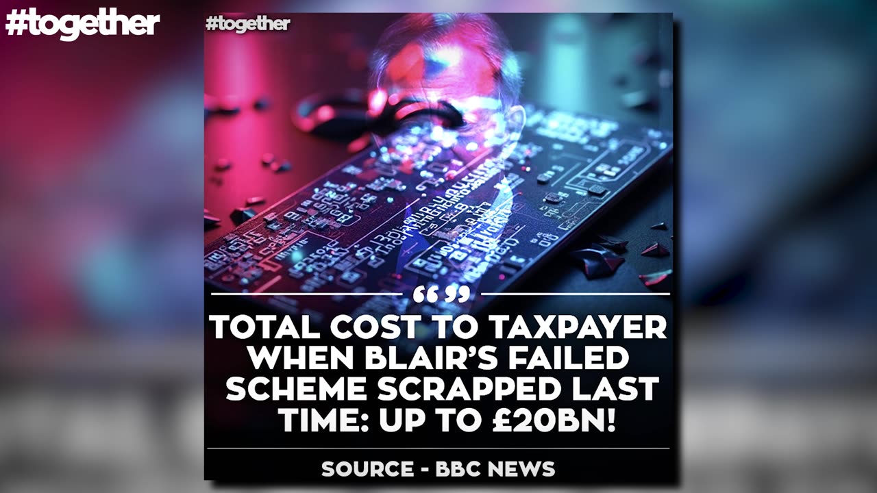DIGITAL ID: "Tony Blair seems totally obsessed with tallying and tracking us all" (Rob)