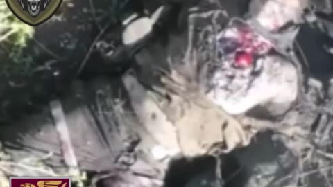Russian Fascist Gasps for Ukraine’s Free Air with a Pierced Lung