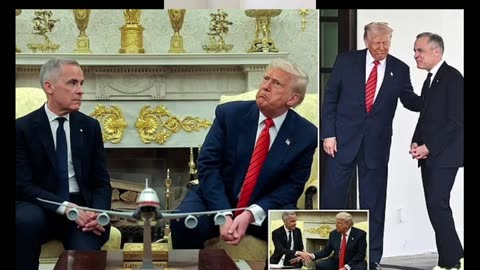 Trump tries to humiliate Canada's new PM as Mark Carney squirms after president's brutal dig