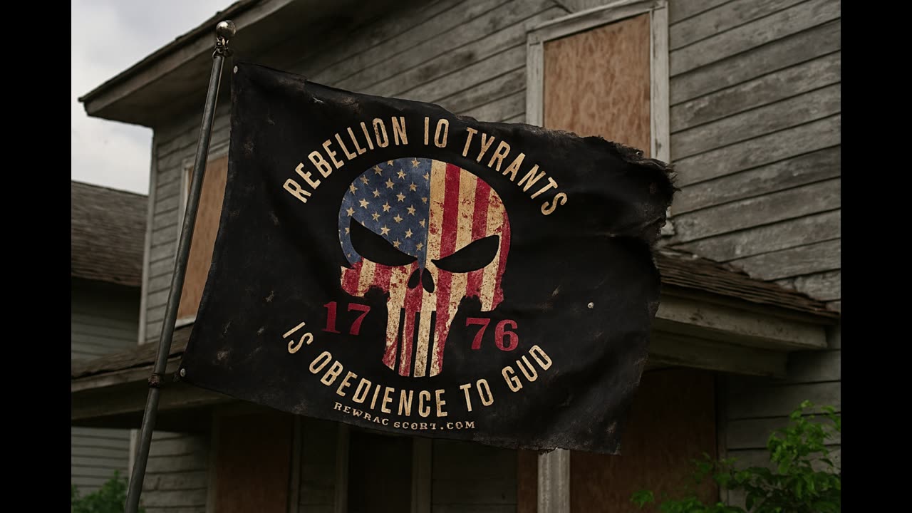 Labor Day ad for Alex Jones flags