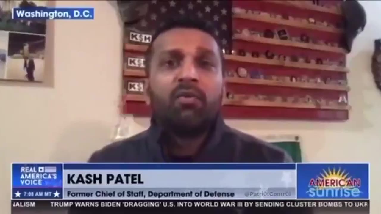 Kash Patel brags about working with sexual predator Tim Ballard @ the White House, praises him