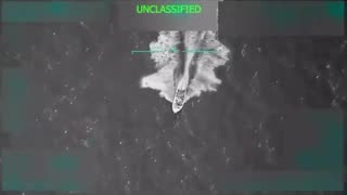 Moment US Military Airstrike Hit Venezuelan Vessel Allegedly Operated By Tren de Aragua Gang