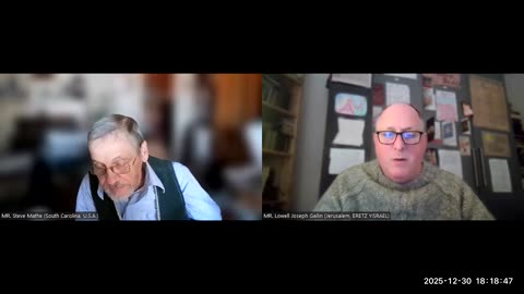 R&B Monthly Seminar: R&B Lost Tribes Fellowship (Episode #48B -- Tuesday, December 30th, 2025). ChairMAN: MR. Yair Davidiy (Jerusalem, ERETZ YISRAEL/Land Of Israel). LECTURER: MR. Steve Mathe (South Carolina, U.S.A.)