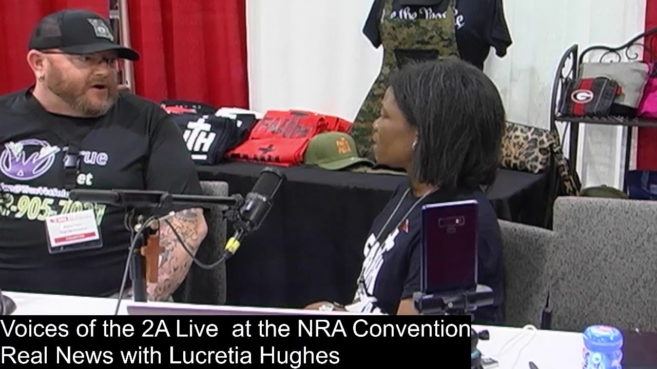 2025-0426 NRA coverage Real News with Lucretia Hughes