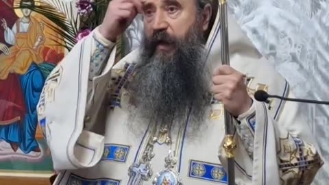 Ereticul Ecumenist Galaction Hulitor,Schismatic,Apostat,Antihrist,Batjocoritor al Semnului Sv. Cruci
