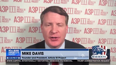 Mike Davis: Reigning in the Leftist Activist Judges sabotaging Trump's Agenda