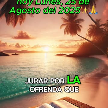 🙏✨Evangelio de hoy Lunes, 25 de Agosto del 2025✨🙏