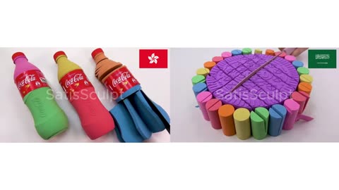 Symmetry of Nations 🇭🇰🇸🇦 — Pure 4 K Visual ASMR • Dual Elegance • Art in Motion