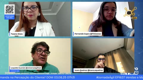 #JornadaÁgil EP1637 Vendas e Marketing: Quem manda na Percepção do Cliente? DOM 03.08.25 07h31