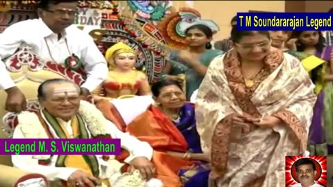 T M Soundararajan Legend 90th Birthday Function T M S 90th Birthday Function