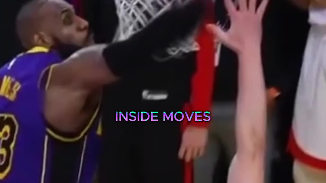 Did we hear that before??? BLOCKED BY JAMES!!