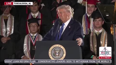 5325 Terry Reports - President Trump Gives Alabama Commencement Speech
