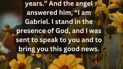 Journey of faith and spiritual growth Luke 1:18-19 Daily Bible Verse