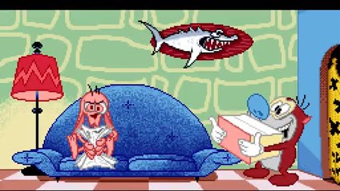SNES Longplay 579 The Ren and Stimpy Show - Buckaroo