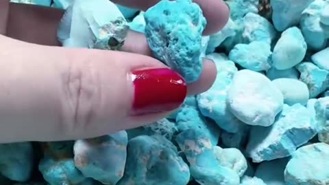 2025-0529-02 Natural Rare Colored Gemstones Share Natural Turquoise