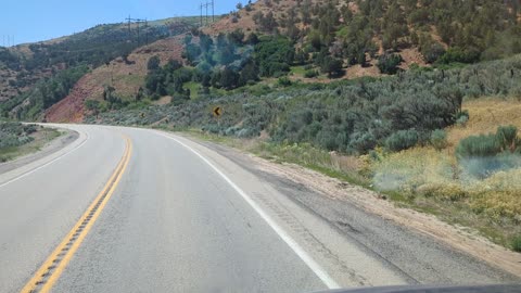 Trucking Spanish Fork canyon