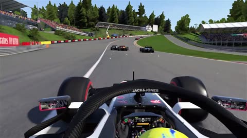 3-Wide at Eau Rouge [F1 2020]
