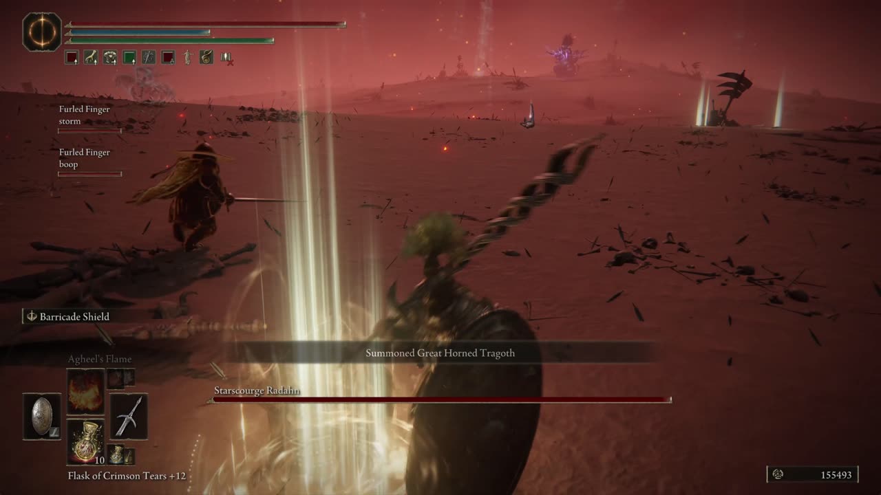 Elden Ring NG+1 | Starscourge Radahn boss w/2 cooperators #eldenring #eldenringbosses #fromsoftware