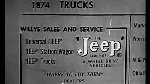 Jeep commercial featuring Buster Keaton
