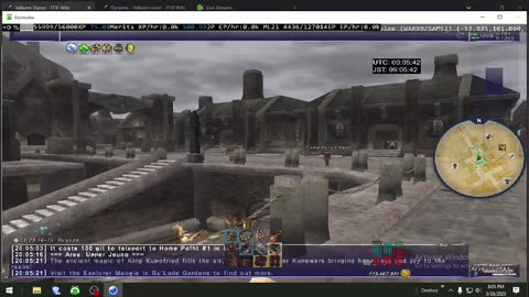 Playing Final Fantasy XI Online