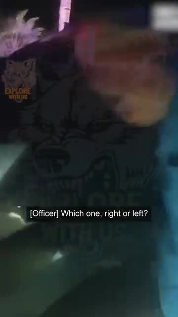 Sleeping Man Turns Into Every Cop's Worst Nightmare...