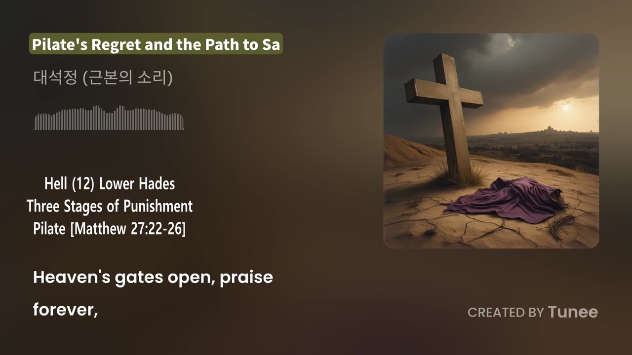 Pilate's Regret and the Path to Sa