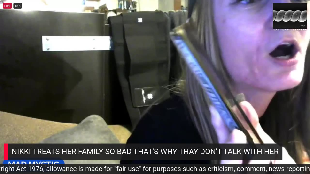 MAD ELDER ABUSE & FATHER 75 YRS. CALLS HER OUT AS A THIEF