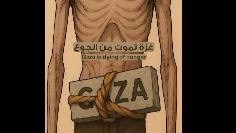 #غزه_تموت_جوعاً 😞 #طوفانـالاقصى نهاية اسرائيل 2027✌️
