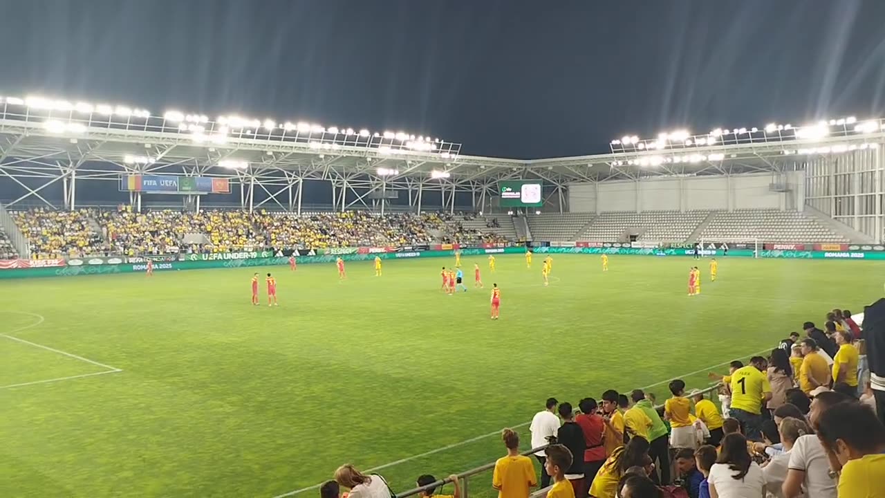 Mate Simon (2006) Goalkeeper FC Miercurea Ciuc. Romania vs Montenegro. UEFA Euro U19 (13.06.2025) 🏆⚽