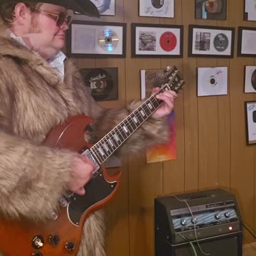 Trent Page playing ACDC.