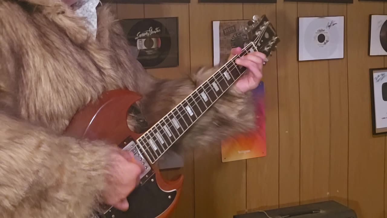 Trent Page playing ACDC.