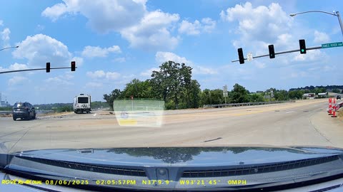 RV Gets T-Boned at Traffic Intersection
