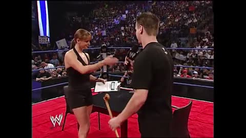 SmackDown 7.10.03 - Vince McMahon vs. Zach Gowen Contract Signing