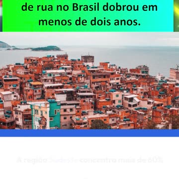 O número de moradores de rua no Brasil dobrou em menos de dois anos.