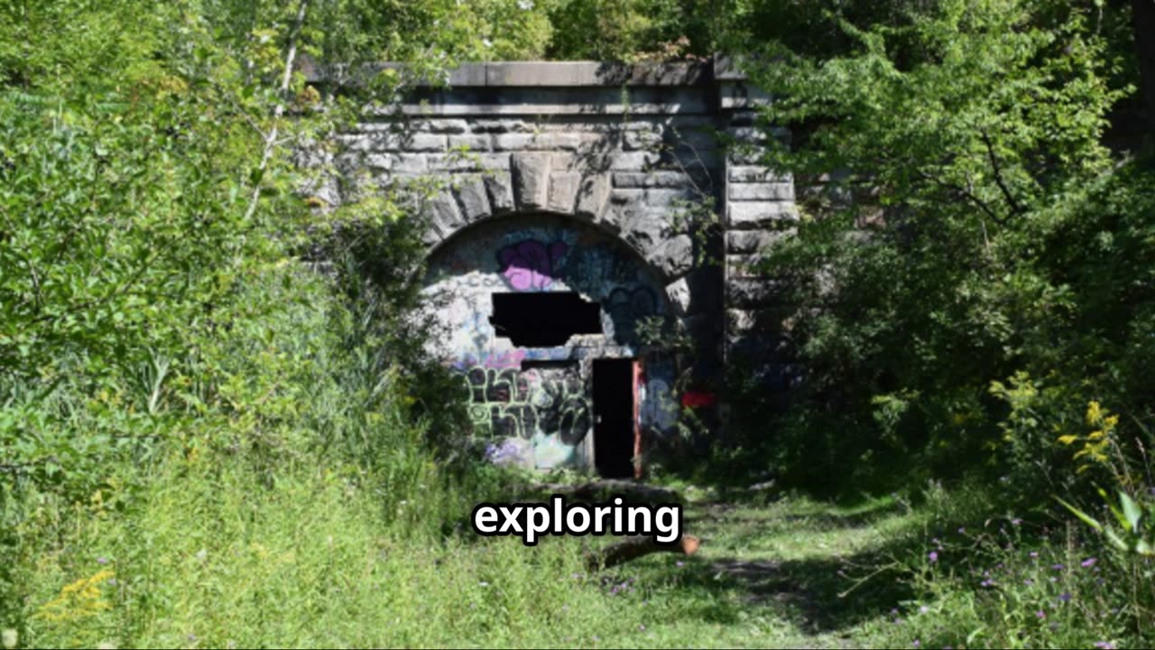 The Haunting Mystery of the Blue Ghost Tunnel #travel #explore #history