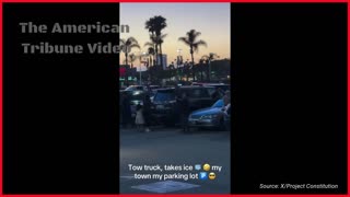 Tow Truck Drivers in LA Start Intentionally Targeting, Ambushing ICE Agents’ Vehicles