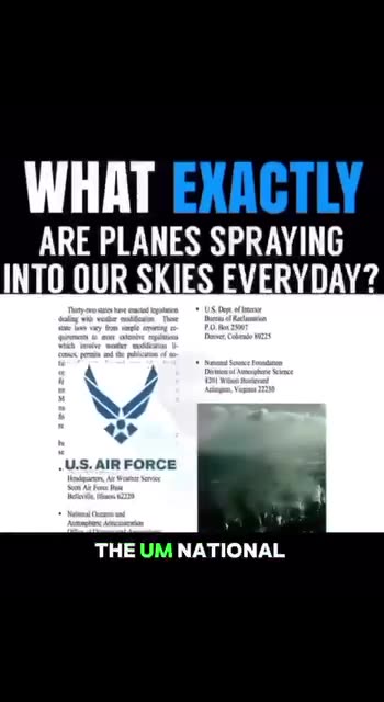 Chemical Agents aka Chemtrails contents and more