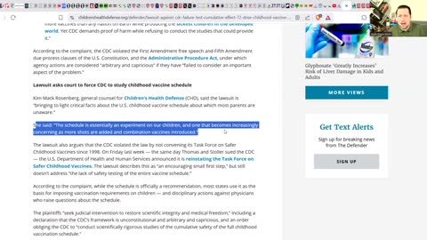 BREAKING: CDC SUED OVER VACCINES! - Zombie Pandemics Explode In The Media!