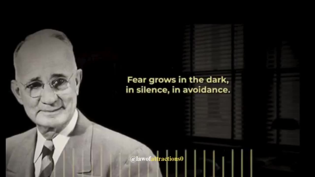 How to destroy fear