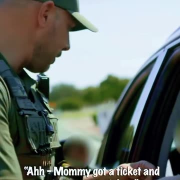 Mommy got a ticket...