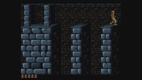Prince Of Persia (SNES) Walkthrough - Level 3