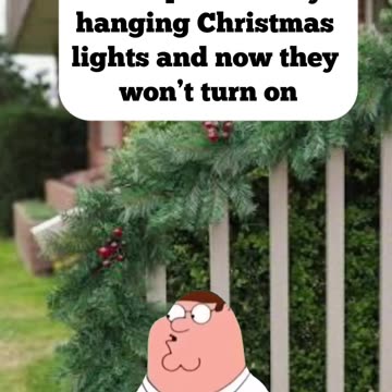 What to do if the Christmas lights don’t turn on