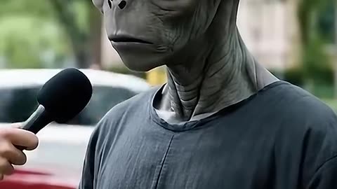Interviewing Aliens on the Street