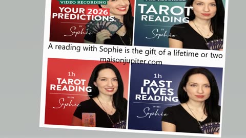A reading with the Amazing Sophie makes a great gift !!! @Sophie Maison Jupiter #giftideas🎁