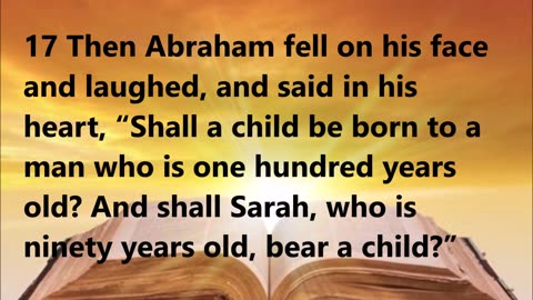 Abraham’s response to the promise.