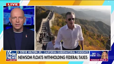 "TOTALLY SHAMELESS": Hilton attacks Newsom for denouncing the ICE raid