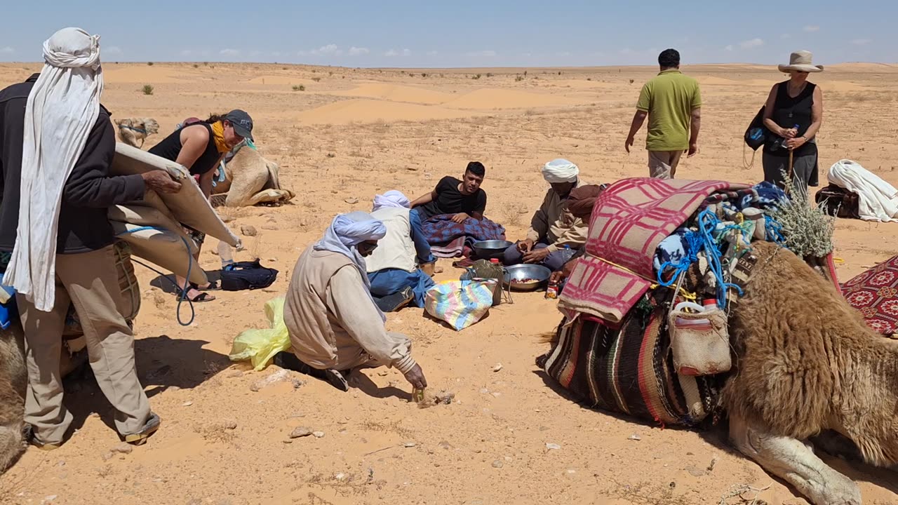 End of Sahara Trek, April 8, 2025