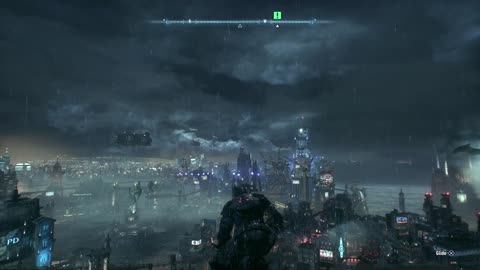 messing around in the open world in batman arkham knight