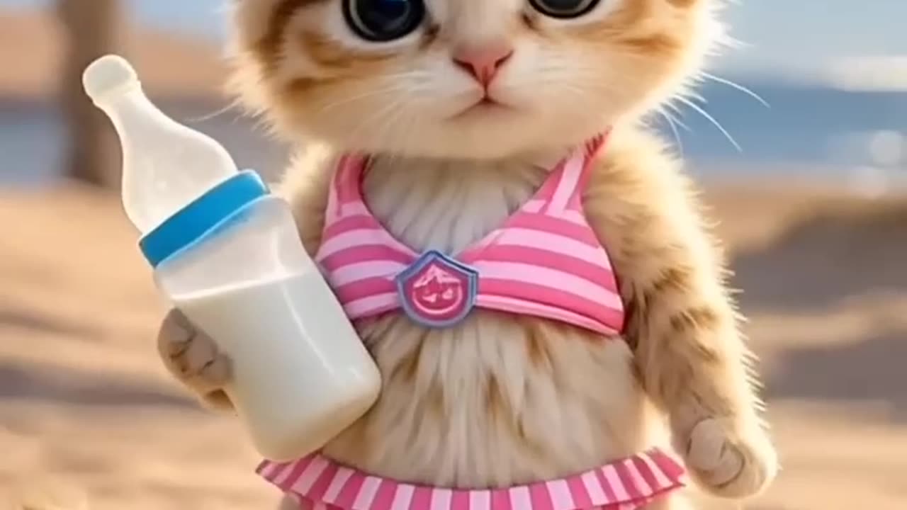 Cat Dance ❤️| Cute kitten