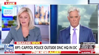 Fox News reports a bomb threat at the Capitol building…
